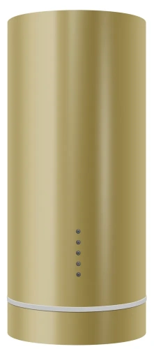 Вытяжка цилиндрическая пристенная Meferi TUBE35GOLD COMFORT горчично-золотой