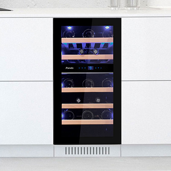 Встраиваемый винный шкаф Pando PVMBP HD 40-25CRL