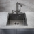 Мойка для кухни Milacio Denia 46 Steel сталь воронёная Мойка для кухни Milacio Denia 46 Steel сталь воронёная