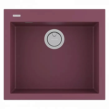 Мойка Paulmark DECORATION 56, PM935650-ME, MERLOT