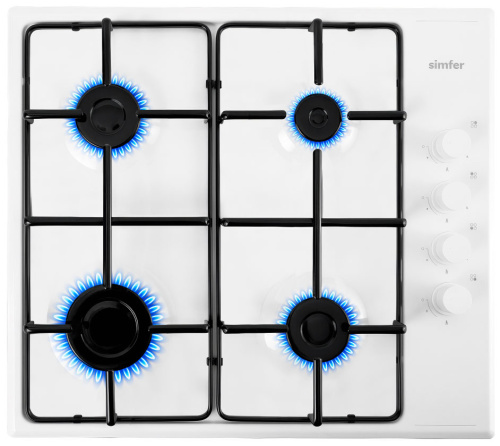 Газовая варочная панель Simfer H60Q40W440