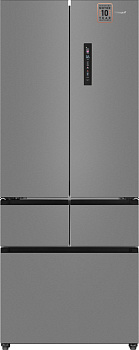 Холодильник Weissgauff WFD 450 Built-in Inverter NoFrost Inox