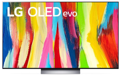 55" Телевизор LG OLED55C2RLA HDR, темный титан