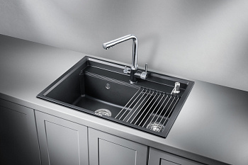 Кухонная мойка Granula Kitchen Space KS-7302, шварц