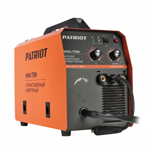 Полуавтомат сварочный инверторный PATRIOT WMA 175M MIG/MAG/MMA
