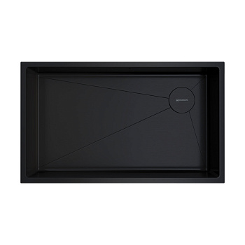 Мойка Omoikiri Taki 74-U/IF Side-GB нерж. сталь/графит