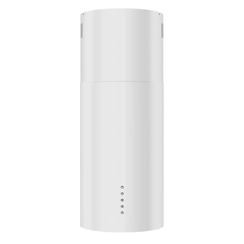 Цилиндрическая островная вытяжка MEFERI TUBE35WH ISLA ULTRA