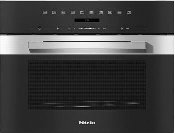 Встраиваемая микроволновая печь Miele M7244TC CLST сталь