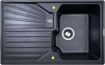 Кухонная мойка Zigmund & Shtain KASKADE 800 ТЕМН.СКАЛА