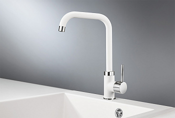 Смеситель для кухни Granula GR-0041, арктик