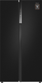 Холодильник Weissgauff WSBS 550 Inverter NoFrost Black