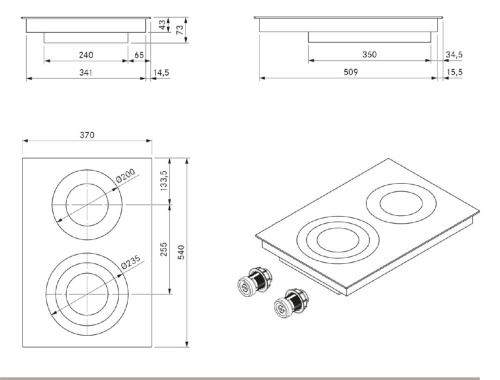 Варочная панель BORA PKC3