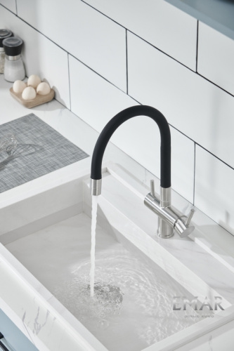 Смеситель Emar  ЕС - 3015 satin