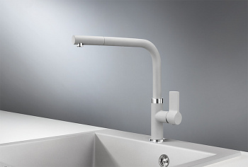 Смеситель для кухни Granula GR-2502, сланец