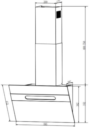 Вытяжка FRANKE STERLING BK 60