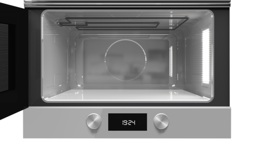 Встраиваемая микроволновая печь Teka ML 8220 BIS L STEAM GREY