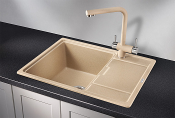 Кухонная мойка Granula Гранула GR-6503, песок
