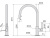 Смеситель Falmec TREVI ROUND CHROME