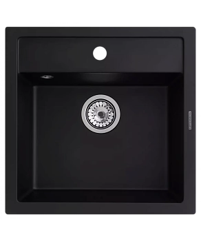 Кухонная мойка Kuppersberg MODENA 1B BLACK METAL.