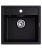 Кухонная мойка Kuppersberg MODENA 1B BLACK METAL.