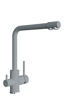 Смеситель Dr. Gans АКЦЕНТ Базальт (с чистой водой)