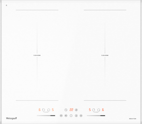 Стеклокерамическая панель Weissgauff HI 642 WFZG
