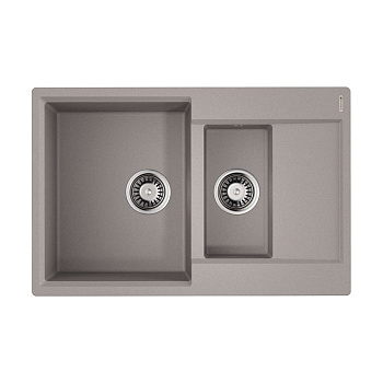 Мойка Omoikiri Daisen 78-2-GR Artgranit/leningrad grey