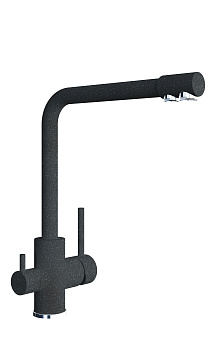 Смеситель Dr. Gans АКЦЕНТ Черный (с чистой водой)