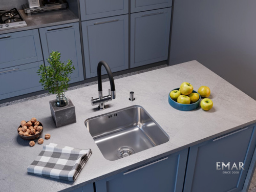 Мойка Emar EMB-127A PVD Nano Satine