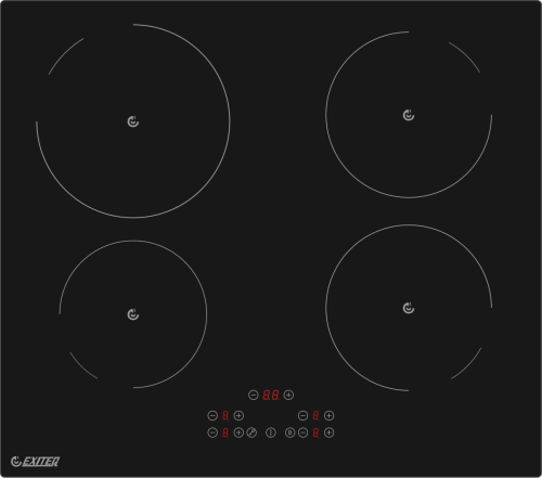 Электрическая варочная поверхность Exiteq EXH-501IB