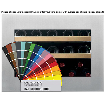 Винный шкаф встраиваемый Dunavox DVH-19.50C.TO