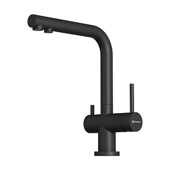 Смеситель Omoikiri Nagano-P-BL латунь/черный