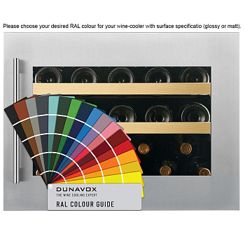 Винный шкаф встраиваемый Dunavox DVS-19.50C