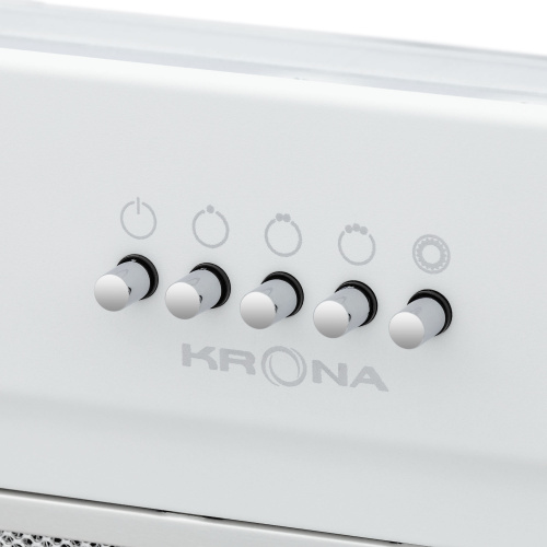 Встраиваемая вытяжка KRONA KATE 600 WHITE PB