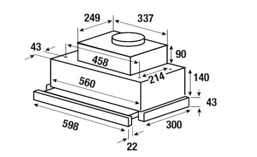 Встраиваемая вытяжка Kuppersbusch DEF 6800.0 E