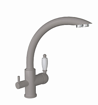 Кухонный смеситель Florentina Шале Грей