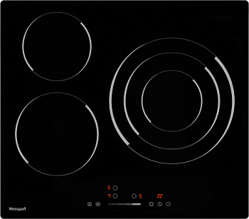 Стеклокерамическая панель Weissgauff HV 633 BS