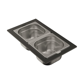 Контейнер Omoikiri DC-04-2-IN нерж.сталь/нержавеющая сталь