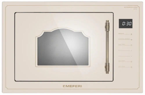 Встраиваемая микроволновая печь Meferi MMO6025BG RETRO