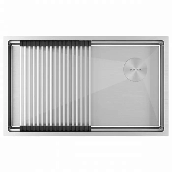 Мойка Paulmark NEXT-PRO 74 UNI, PM707445-BS, брашированная нерж.сталь