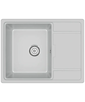 Кухонная мойка Kuppersberg ROYS 50 NL 1B1D GREY ROCK