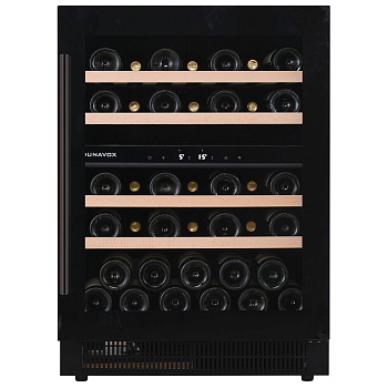 Винный шкаф встраиваемый Dunavox DAUF-39.121DMB