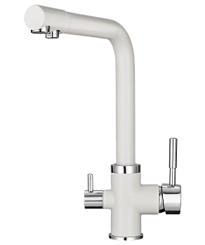 Кухонный смеситель Kuppersberg GEOS WHITE