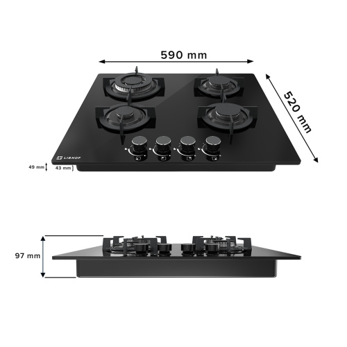 Варочная панель газовая Libhof IS-604B