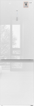 Холодильник Weissgauff WRK 185 Total NoFrost Inverter White Glass