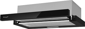 Вытяжка Weissgauff TEL 600 Black Glass