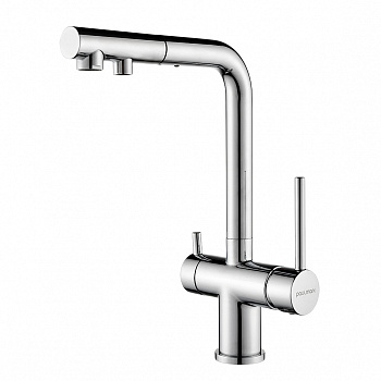 Смеситель под фильтер Paulmark SERPENTINE Se213222-CR хром