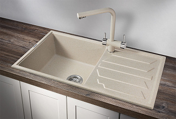 Кухонная мойка Granula Гранула GR-8601, пирит