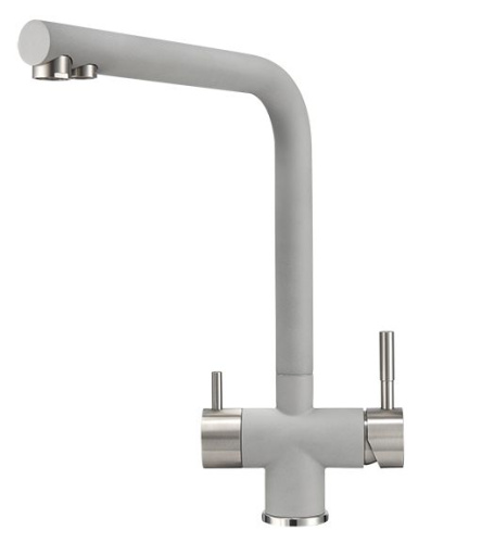 Смеситель для кухни Granula GR-2305, сланец