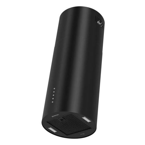 Цилиндрическая островная вытяжка MEFERI TUBE35BK ISLA ULTRA